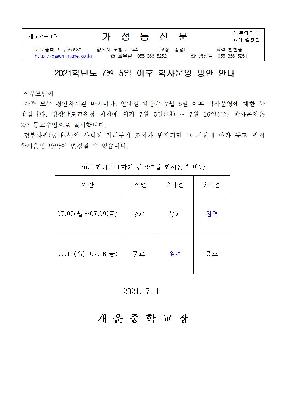 2021학년도 7월 5일 이후 학사운영 방안 안내.jpg